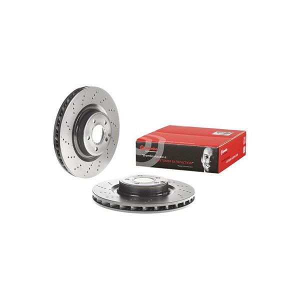 Bromsskiva Hålad/ventilerad, Framaxel Brembo 09.B744.51 BREMBO Bromsskiva Hålad/ventilerad, Framaxel Brembo 09.B744.51 BREMBO