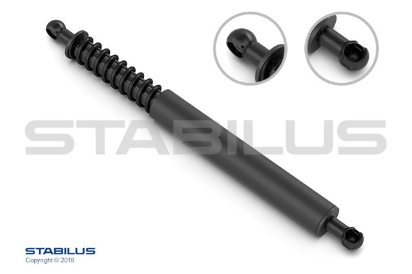 Gasfjäder, bagageutrymme, Höger Stabilus // lift-o-matâ® 596550 STABILUS Gasfjäder, bagageutrymme, Höger Stabilus // lift-o-matâ® 596550 STABILUS