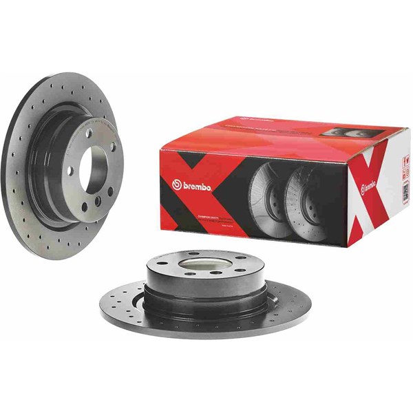 Bromsskiva Solid, Bakaxel Brembo Brembo xtra line 08.A205.1X BREMBO Bromsskiva Solid, Bakaxel Brembo Brembo xtra line 08.A205.1X BREMBO