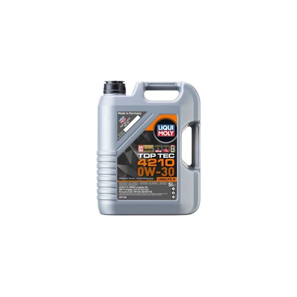 Motorolja Top Tec 4210 0W-30 C3, 5l Liqui moly 21605 LIQUI MOLY Motorolja Top Tec 4210 0W-30 C3, 5l Liqui moly 21605 LIQUI MOLY