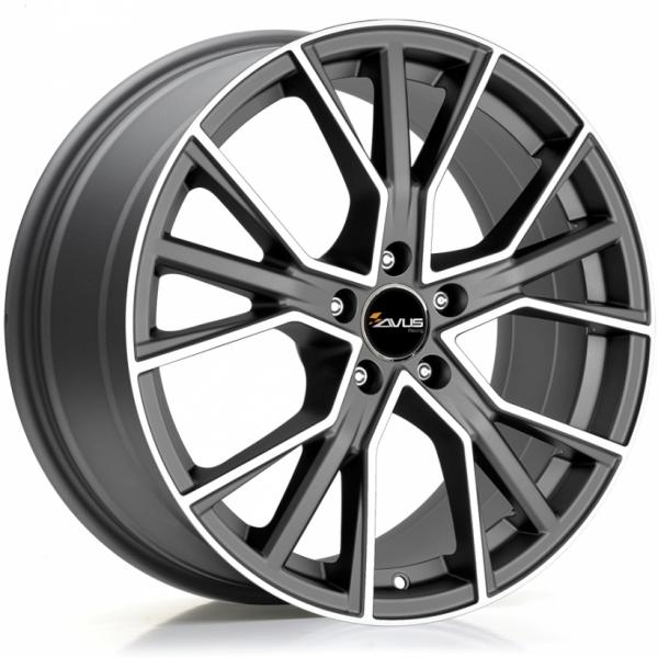 Avus AF18 Matt Anthracite Polished Avus