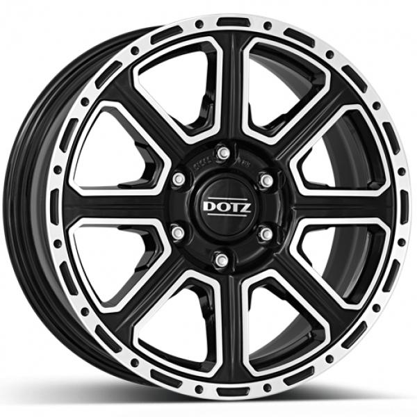 DOTZ 4X4 Kalahari Black polished Dotz