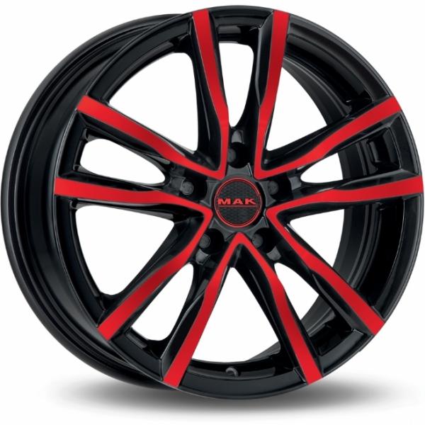 MAK Milano Black and Red Mak