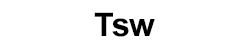 Tsw